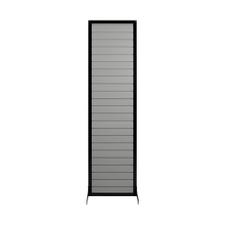 Torre con panel de lamas FlexiSlot® «Construct-Slim» Black Frame