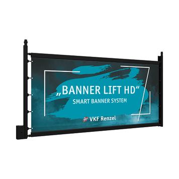 Banner Lift HD con rieles planos