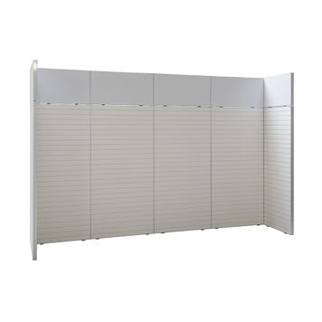 Stand FlexiSlot® para feria «Style», 3900 x 800 mm, stand principal