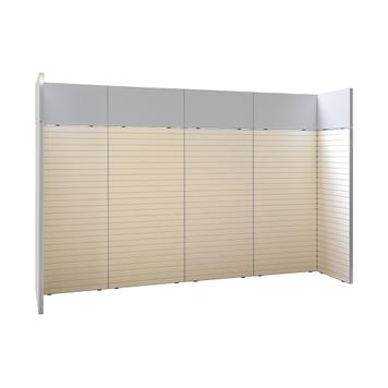 Stand FlexiSlot® para feria «Style», 3900 x 800 mm, stand principal