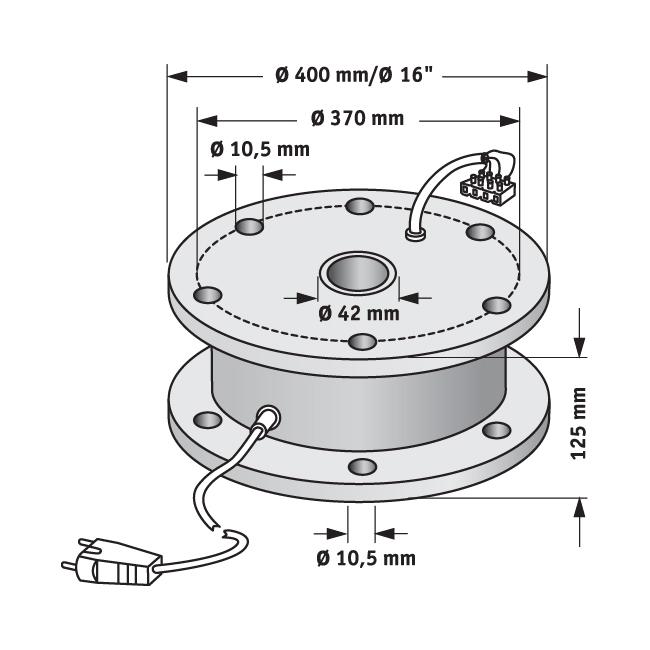 Plataforma giratoria 500 kg comprar en línea