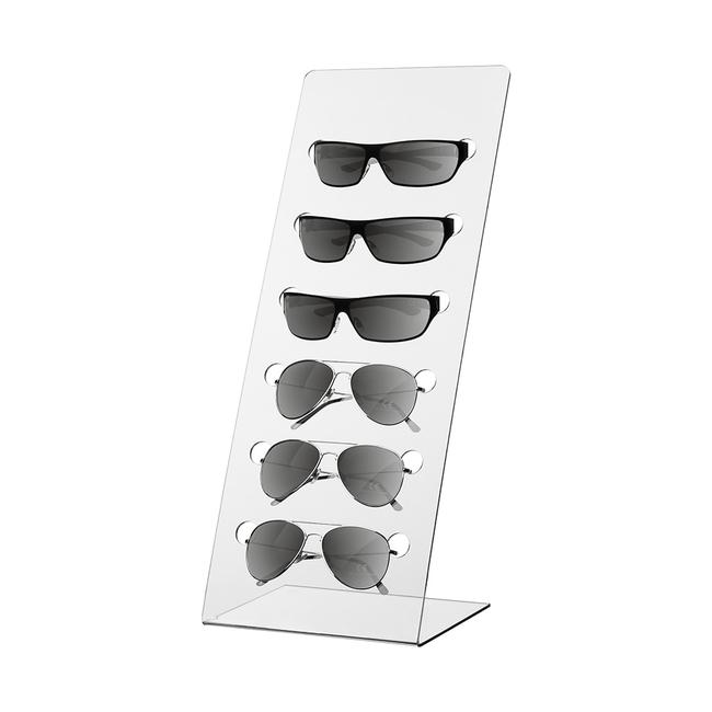 Expositor para 16 pares de gafas color blanco